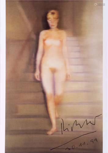 Gerhard Richter (Dresden 1932). Ema - Nude on a Staircase.