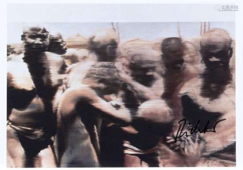Gerhard Richter (Dresden 1932). Motiv of the Nuba.
