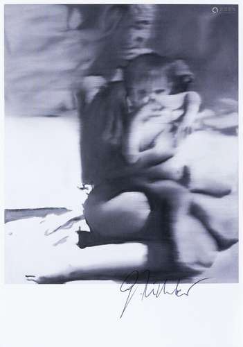 Gerhard Richter (Dresden 1932). Woman with Child.