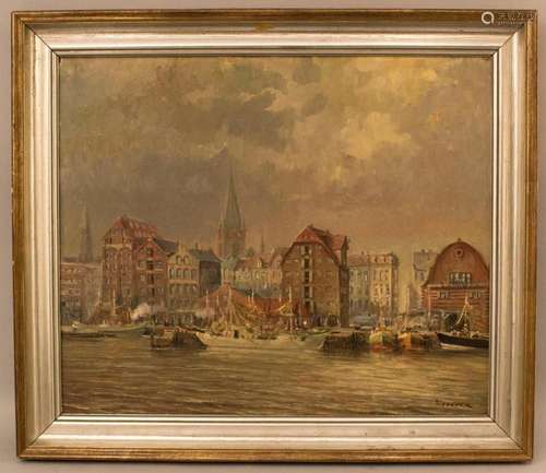 Ewald Lifferth (1912-1997), Ansicht von Kiel / View of Kiel