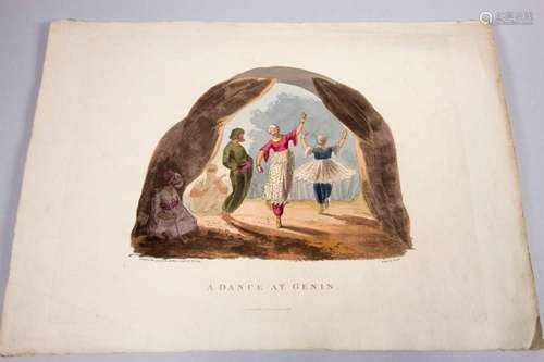 Francis B. Spilsbury,  A dance at Genin , London, 1819