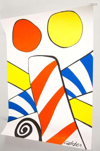 Alexander Calder (1898-1976),  Candy cane , 1975