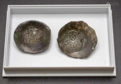Zwei Byzantinische Münzen / Two Byzantine coins
