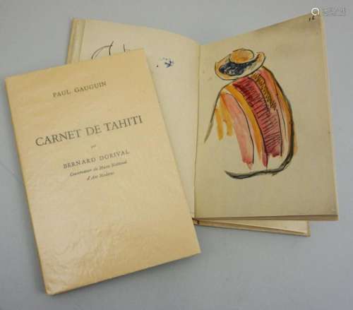 Paul Gauguin: Carnet de Tahiti, Paris, 1954, limitierte Edit...