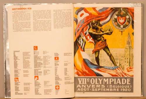 Die Geschichte der Olympischen Spiele in dreizehn Postern 19...