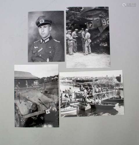 Konvolut Kriegsfotografien / A set of war photographs, Dritt...