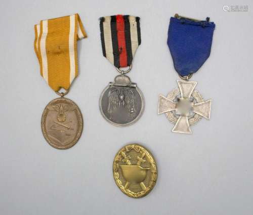 4 Orden 2. Weltkrieg / 4 honour medals WW II