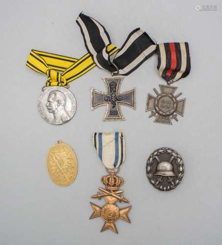 5 Orden 1. Weltkrieg / 5 honour medals WW I