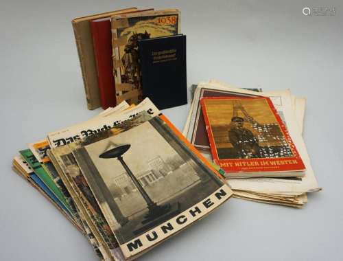 Sammlung Bücher und Zeitschriften, Drittes Reich / A collect...