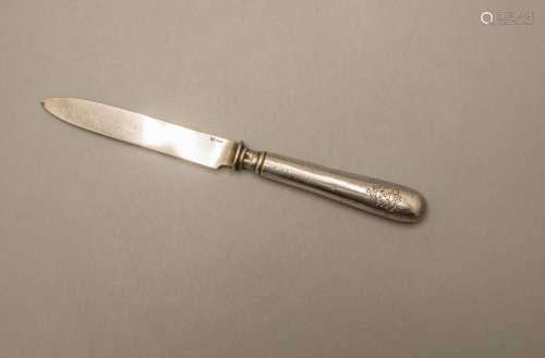 HAPAG Messer / A knife, Christofle & Cie., Paris, Ende 1...