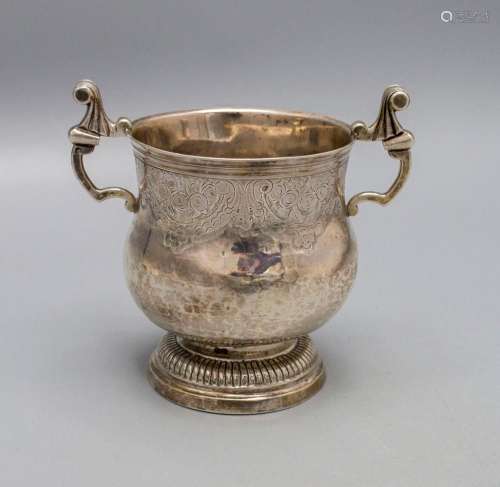 Hochzeitsbecher / A silver wedding beaker, Charles Antoine T...