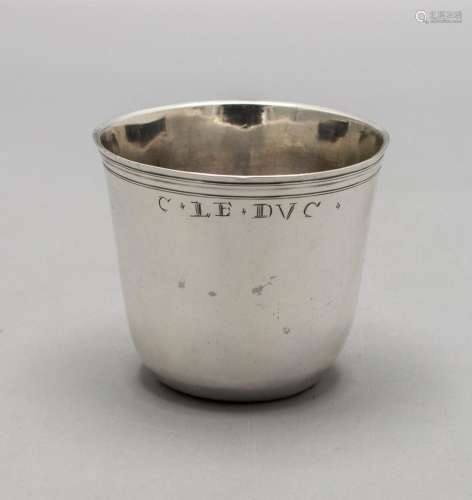 Faustbecher / A silver beaker, Michel Maillard, Paris, 1754-...