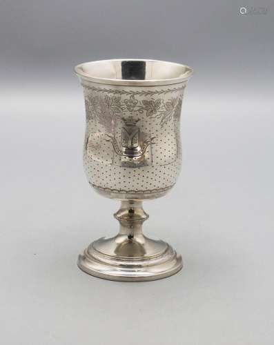 Weinbecher / A silver beaker, Paris, um 1900