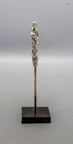 Barock Griffstück / A Baroque silver handle, 18. Jh.