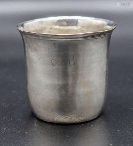 Faustbecher / A silver beaker / Une timbale en argent, Châlo...