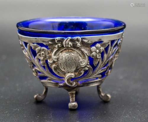 Gewürzschälchen / A silver salt cellar, J. Granvigne, Paris,...