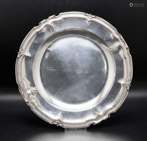 Große Platte / A large silver platter, Ernest Cardeillhac, P...