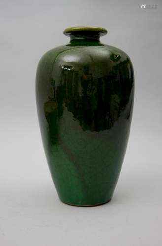 Braungrüne Vase / A brownish green vase, Martha Katzer, Karl...