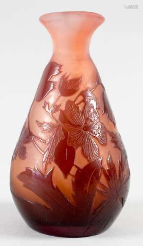 Jugendstil Vase / An Art Nouveau vase, Emile Gallé, École de...