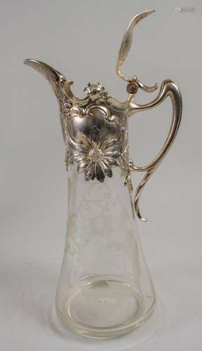 Jugendstil-Saftkaraffe  Marguerite  / An Art Nouveau juice c...