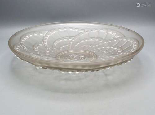 Art Déco Glasschale / An Art Deco glass bowl, J. Landier, Fr...