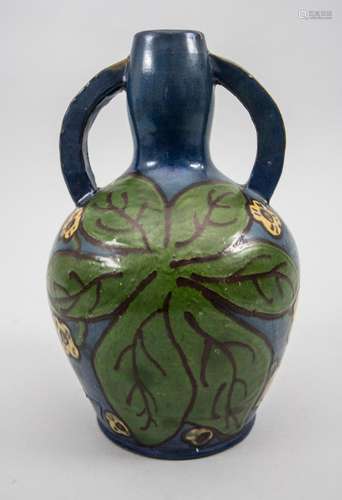 Jugendstil Henkelvase / An Art Nouveau vase with handles, Fr...