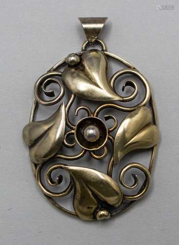 Jugendstil Anhänger / An Art Nouveau pendant, wohl Dänemark,...