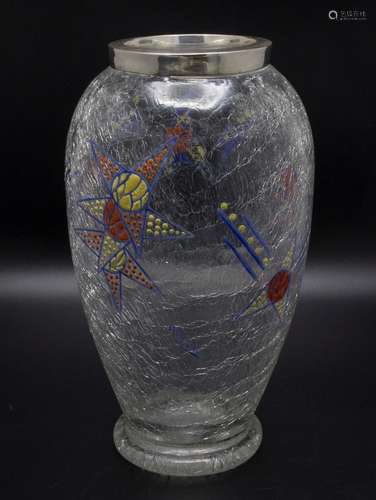 Art Déco Vase / Art Deco Glass Vase, deutsch, um 1920