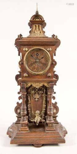 Kaminuhr / A mantelpiece clock, Lenzkirch, um 1885