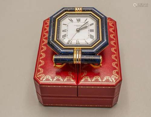 Vintage Must de Cartier Reisewecker / A vintage Must de Cart...