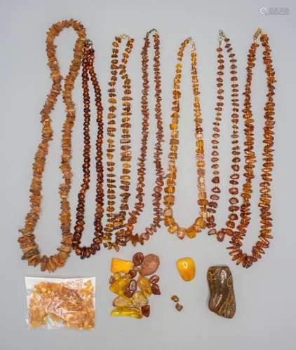 Konvolut Bernstein / A set of amber