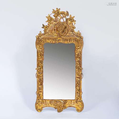 A Rococo-Mirror.