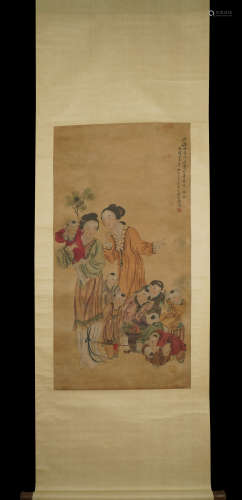 A Chinese Figure Painting，Pan Zhenyong