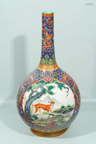 A Cloisonne Vase