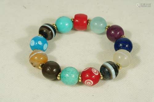 An Gem Stones Bracelet