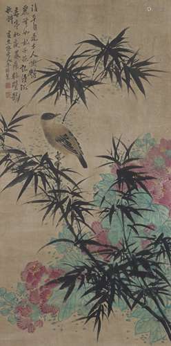 A Chinese Flower Painting, Li Shan