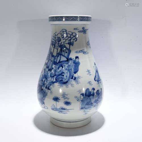 Period Of Chongzhen Blue And White Porcelain 