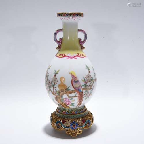 Period Of Qianlong Enamel Color Porcelain 
