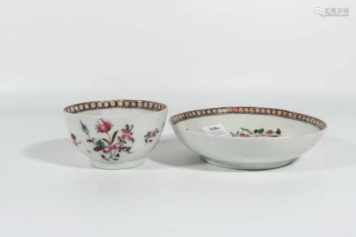 Set Of Famille Rose Porcelain 