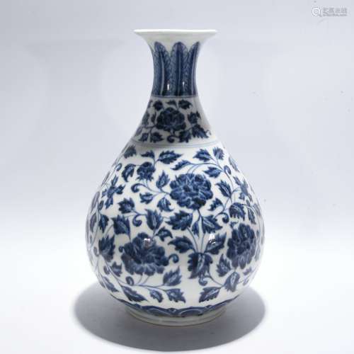 Period Of Xuande Blue And White Porcelain 