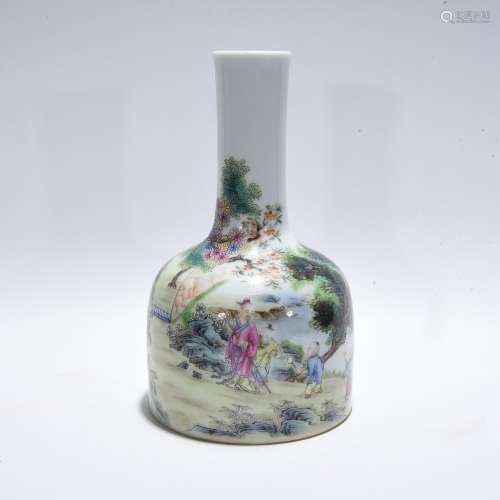 Period Of Yongzheng Enamel Color Porcelain 