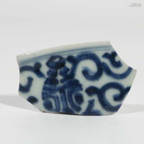 Blue And White Porcelain Porcelain Chip, China