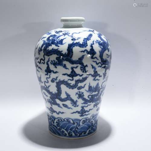 Period Of Xuande Blue And White Porcelain 