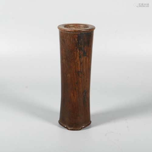 Rosewood Brush Pot, China