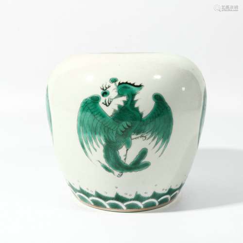 Green Color Porcelain 