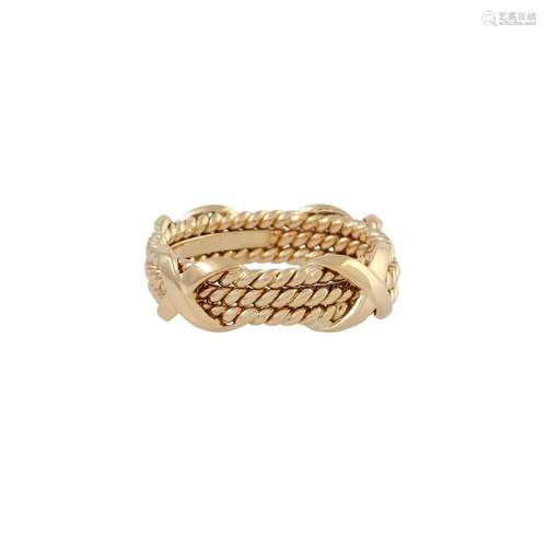 TIFFANY & CO. SCHLUMBERGER Ring "Rope",