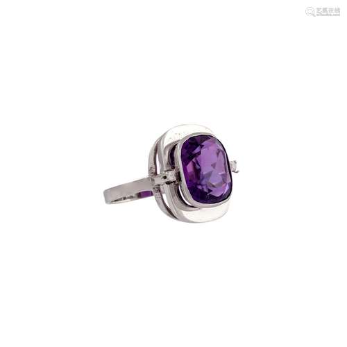 Ring mit feinem Amethyst