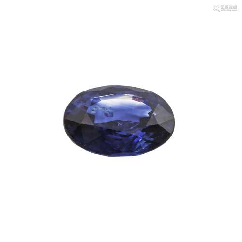 Loser Saphir von 8,10 ct,