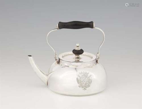 A Berlin silver teapot made for Baron von Fuchs