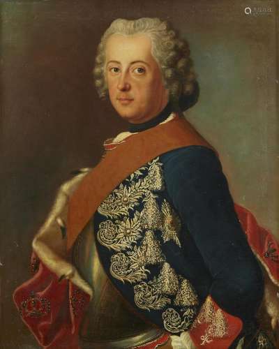After Antoine Pesne, Portrait of King Frederick II